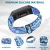Aroloxta Elastic Nylon Fabric Charge 6 Bands Compatible with Charge 5 Watch Band for Women, Soft Stretchy Adjustable Stretch Sport Replacement Wristbands for Charge 5/6 Strap Men Women view 3