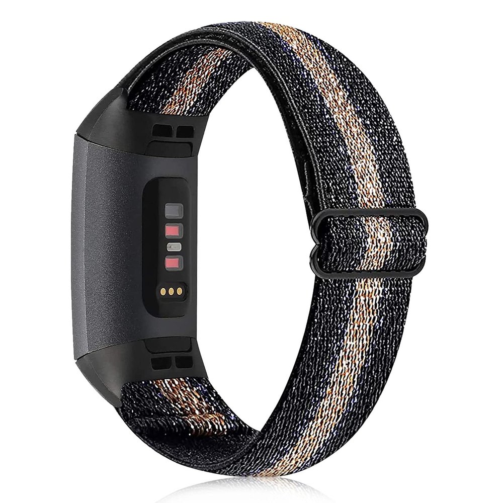 Aroloxta Elastic Nylon Fabric Charge 6 Bands Compatible with Charge 5 Watch Band for Women, Soft Stretchy Adjustable Stretch Sport Replacement Wristbands for Charge 5/6 Strap Men Women