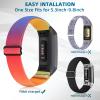 Aroloxta Elastic Nylon Fabric Charge 6 Bands Compatible with Charge 5 Watch Band for Women, Soft Stretchy Adjustable Stretch Sport Replacement Wristbands for Charge 5/6 Strap Men Women view 2
