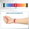 Aroloxta Elastic Nylon Fabric Charge 6 Bands Compatible with Charge 5 Watch Band for Women, Soft Stretchy Adjustable Stretch Sport Replacement Wristbands for Charge 5/6 Strap Men Women view 4