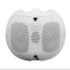 Rockville D4-70 White Dual 4" 70V Commercial Speaker, Wall-Mount, 70Hz-20kHz, Silk Dome Tweeter, Swivel Bracket, for Restaurants and Retail view 2