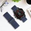 Bolesi 3 Pack Compatible with Garmin Fenix 5 Bands 22mm Stretch Nylon Watch Band Adjustable Sport Straps for Garmin Fenix 5 Plus/Forerunner 935/Forerunner 945/Quatix 5 Smartwatch for Men Women view 2