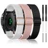 Bolesi 3 Pack Compatible with Garmin Fenix 5 Bands 22mm Stretch Nylon Watch Band Adjustable Sport Straps for Garmin Fenix 5 Plus/Forerunner 935/Forerunner 945/Quatix 5 Smartwatch for Men Women view 1