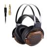 lotorasia Wired Over Ear Headphones, Studio Headset Music Recording 50mm Drivers 3.5mm/6.35mm Audio Jack for Guitar amp Recording and Music AudiophileNon Solid Wood view 1