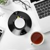 Coffee Mug Warmer, USB Power Office Home Cold Hot, Dual-Purpose Coaster Coffee Cup Insulated Pad Mat for Coffee, Beverage, Milk, Tea(Black) view 4
