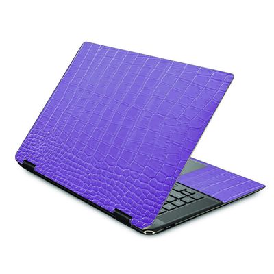 MIGHTY SKINS Skin Compatible with HP Spectre X360 16" (2022) - Purple Gator Skin | Protective, Durable, and Unique Vinyl Decal wrap Cover | Easy to Apply, Remove, and Change Styles | Made in The USA