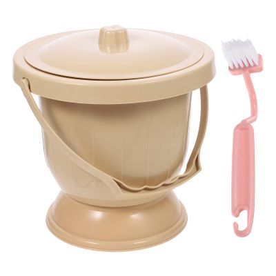 1pc Portable Urine Pot Durable Household Spittoon Dust Potty for Adults and Elderly Nighttime Urination Device