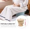1pc Portable Urine Pot Durable Household Spittoon Dust Potty for Adults and Elderly Nighttime Urination Device view 3