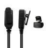 2 Pin D-Shape Earpiece Headset MIC PTT Mic Earpiece Earphone for Baofeng for Kenwood Ear Hook view 4