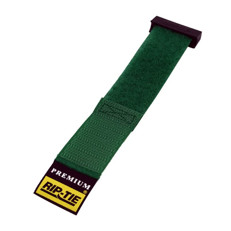 RIP-TIE 1 x 21.5 Rip-Lock CableWrap Cable Tie Perfect for Heavy Duty Cables 3 Pack Green
