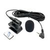 Clip-On 2.5mm Dash Microphone Compatible with Pioneer AVH Car Stereo Receiver AVH-110BT AVH-1500NEX AVH-X2500BT AVH-Z5150BT AVH-P4400BH AVH-521EX AVH-P8400BH  Plug-and-Play Mic with 9FT Cable view 1