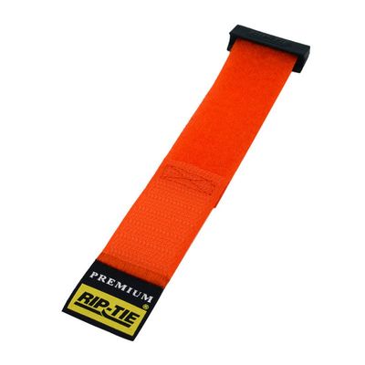 RIP-TIE 1 x 14.5 Rip-Lock CableWrap Cable Tie Perfect for Heavy Duty Cables 1 Pack Orange