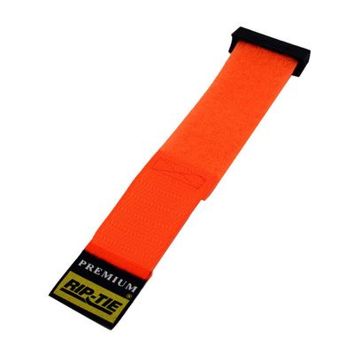 RIP-TIE 1 x 21.5 Rip-Lock CableWrap Cable Tie Perfect for Heavy Duty Cables 1 Pack Neon Orange