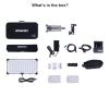 Amaran F21x 100W Flex LED Light Mat, Bi-Color 2500K-7500K Video Light Support DMX Sidus Link App Control for Video Photography view 2