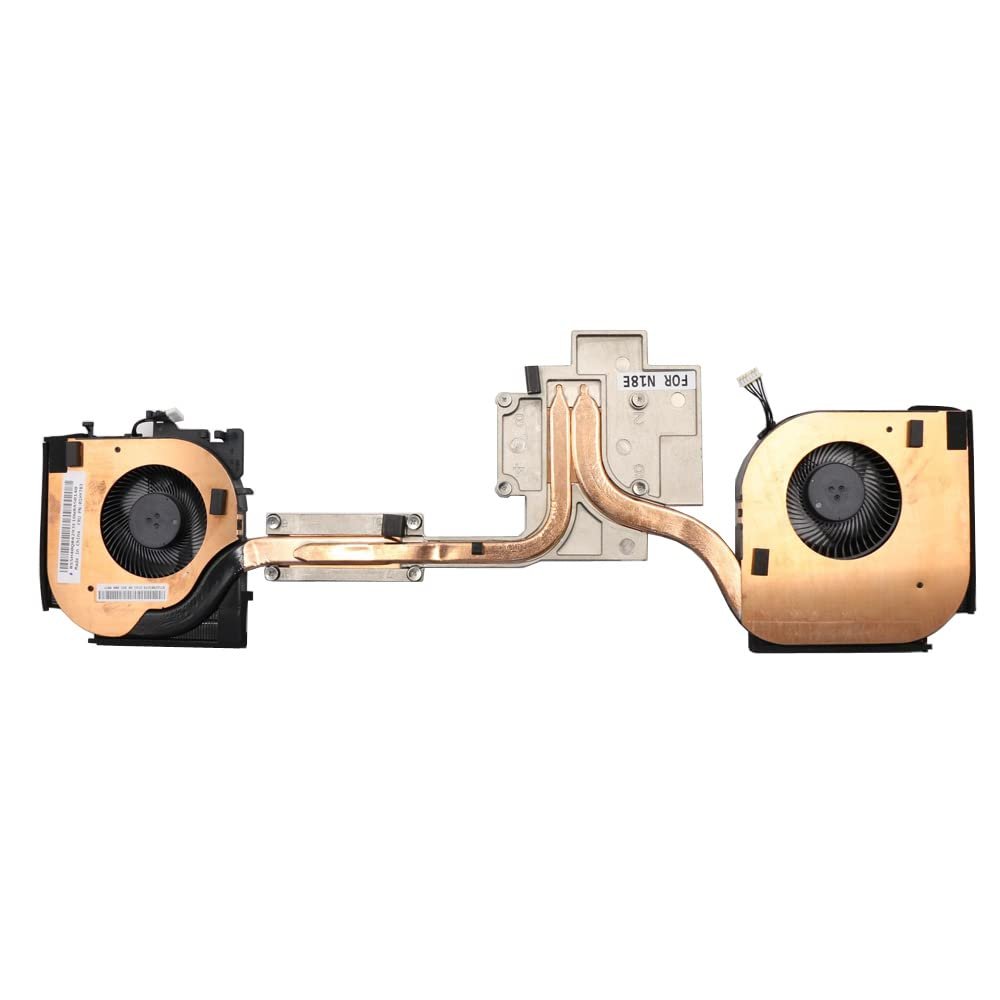 Laptop GPU CPU Fan&Heatsink for Lenovo ThinkPad P52 (Type 20M9, 20MA) 01HY783 01HY784 N18E New