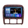 Carplay Android Auto Double Din RDS FM DSP Car Stereo 9Inch Touch Screen Head Unit Replacement for M-ercedes Benz S Class W220 S280 S320 S350 S400 S430 S500 S600 (8-Core 4+64G) view 1