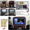 Carplay Android Auto Double Din RDS FM DSP Car Stereo 9Inch Touch Screen Head Unit Replacement for M-ercedes Benz S Class W220 S280 S320 S350 S400 S430 S500 S600 (8-Core 4+64G) view 3