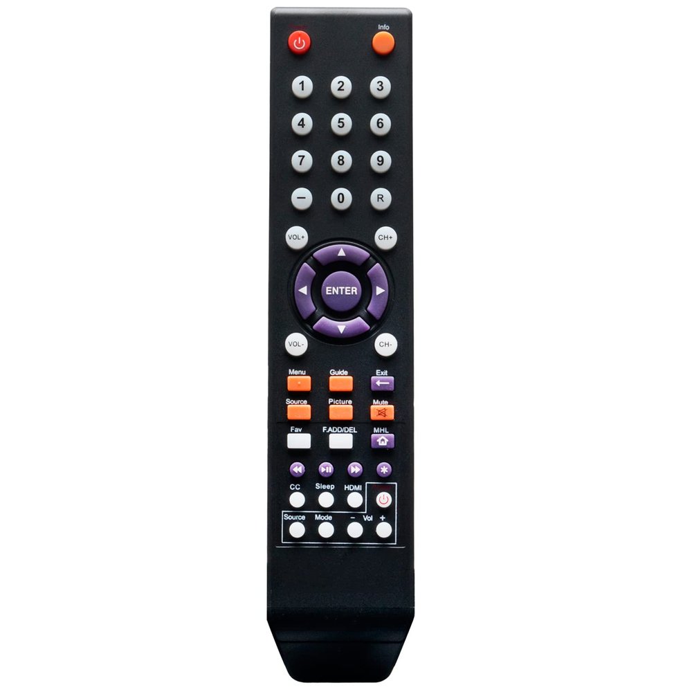 142020479999K Replacement Remote Control Commander fit for Sceptre TV E195BV-SR X322WV-MQR E246BV-FC E246BD-FC E249BV-SR E505BV-FMQK E505BV-FMQKC