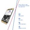 SSD mSATA 2TB SHARKSPEED Plus Internal Mini SATA SSD Drive 3D NAND Solid State Drive for Mini PC Notebooks Tablets PC(mSATA 2TB) view 4