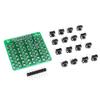 SGerste 4X4 Matrix Keyboard Tact Touch Switch MCU Learning Board Development Board External Expansion Kit 3Pcs view 1