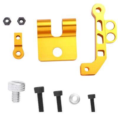 ibasenice 1set Mount Support Holder Stand Lightweight Accessory for Remote Controllers for and More Orange Random Screw Color