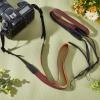 CHGCRAFT 2 Colors Camera Strap Camera Neck Strap Adjustable Universal Cloth Polyester Flat Camera Shoulder Strap Lightweight Woven Camera Strap for All DSLR Cameras, 1511x21mm view 4
