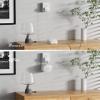 COOLWUFAN Outlet Wall Mount Holder for eero 6 or eero 6+ mesh Wi-Fi System [NOT Fit for eero mesh], No Messy Wires, Easy to Install Mount Holder for eero 6 & eero 6+ mesh Wi-Fi System (2 Pack) view 4