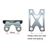 Cestbon Out Front Bike Mount for Garmin Edge Wahoo Elemnt Compatible with Specialized S-Works Road Bicycle, Garmin Wahoo Bicycle Stem Gopro Combo Mount for S-Works SL view 3