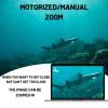 Barlus 1080P HD Underwater Security Camera with2.8-12mm Motorized Zoom Lens 30fps 32ft Cable view 3