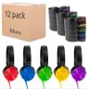 Eduvy Bulk Headphones for Classroom, 12 Pack Durable Wired School Headphones for Students. Teacher Must Haves Supplies from Elementary to College (Mixed Color) view 1
