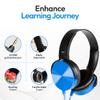 Eduvy Bulk Headphones for Classroom, 12 Pack Durable Wired School Headphones for Students. Teacher Must Haves Supplies from Elementary to College (Mixed Color) view 2