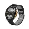 KangPlus Strap Compatible with Amazfit T-Rex 2,Women Men Sport Soft Silicone Wristband Breathable Adjustable Bracelet Accessories with Install Tool - Black+Gray view 1