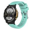 KangPlus Compatible with Amazfit T-Rex 2 Band,Comfortable Silicone Watch Accessories Sport Breathable Adjustable Bracelet with Install Tools for Women Men - Green view 1
