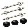 Desmond DLSPK-4 Set of 3 91mm Stiletto Tripod Spike Feet Rustproof SS Stainless Steel 3/8" Universal w Removable Covers Saltwater Safe view 1