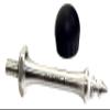 Desmond DLSPK-4 Set of 3 91mm Stiletto Tripod Spike Feet Rustproof SS Stainless Steel 3/8" Universal w Removable Covers Saltwater Safe view 2