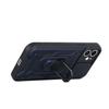 for Apple iPhone 14 PRO MAX 6.7" Elite Camera Push Magnetic Ring Stand Hybrid Case Cover - Blue view 3