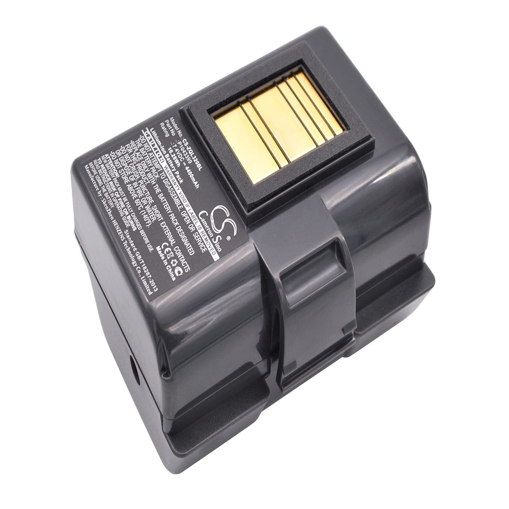 GYMSO Battery Replacement for Zebra P1051378 QLN220, QLn220HC, QLN320, QLn320HC, ZQ500, ZQ510, ZQ520, ZQ610, ZQ610HC, ZQ620, ZQ620HC, ZR628, ZR638 4400mAh