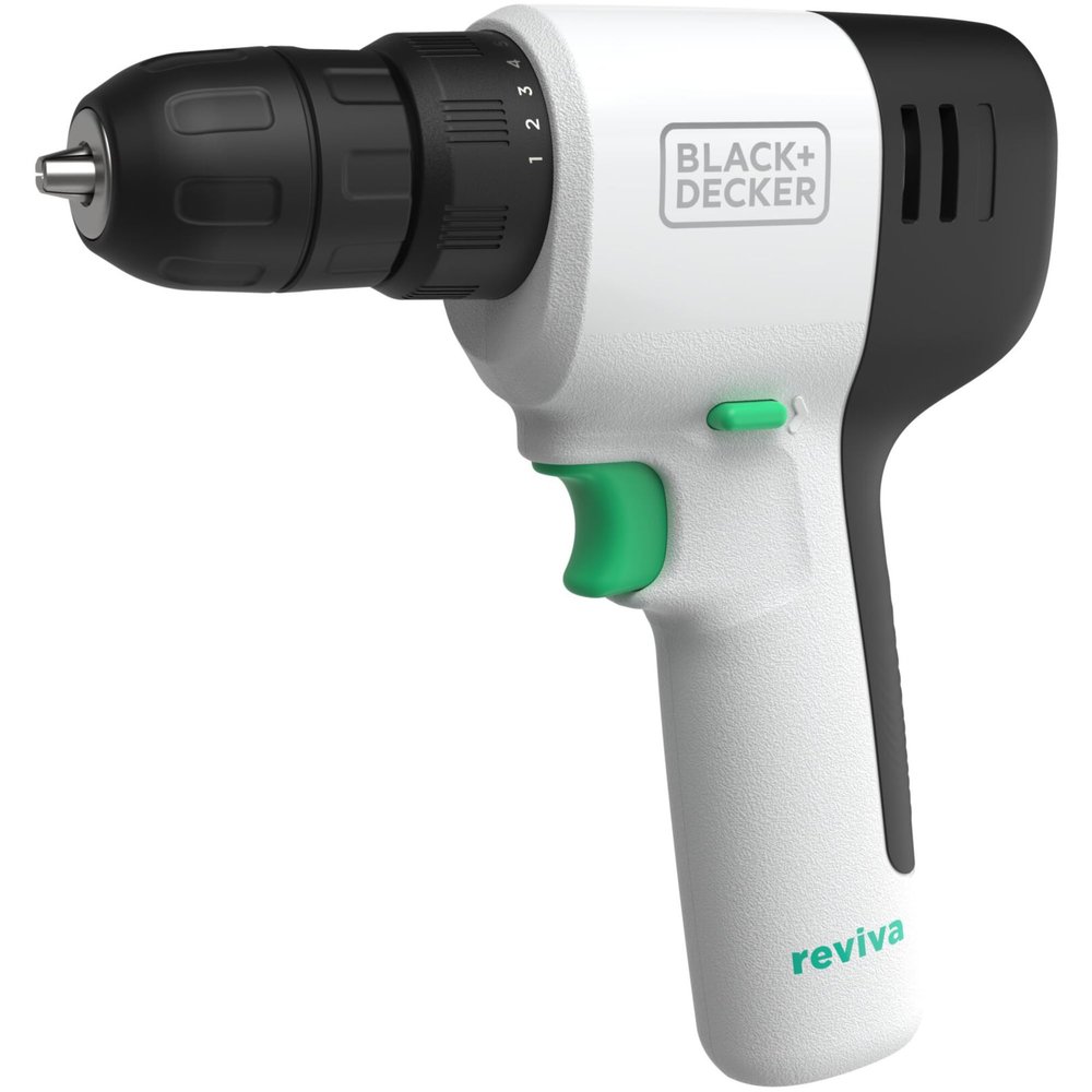 BLACK+DECKER Blac reviva Akku-Bohrschrauber, 12V/1,5A REVDD12C