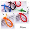 Hemobllo 12pcs Silicone Cable Organizer for Data Cords Headphone Wire Holders Mixed Colors and for Home Office and Travel view 4