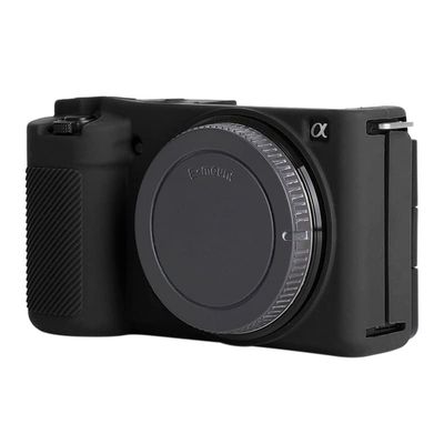 YUNCHAO Camera Accessories for Sony ZV-E10 Soft Silicone Protective Case Camera Bags