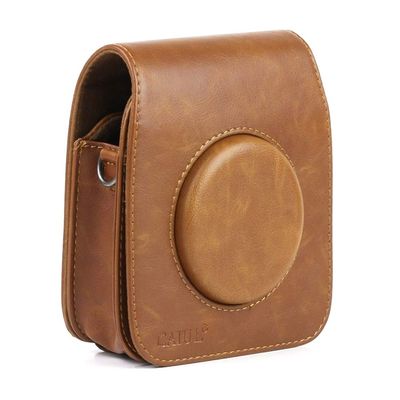 YUNCHAO Camera Accessories Vintage PU Leather Camera Case Protective Bag for FUJIFILM Square SQ10 Camera, with Adjustable Shoulder Strap Camera Bags