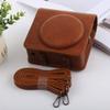YUNCHAO Camera Accessories Retro Style Full Body Camera PU Leather Case Bag with Strap for FUJIFILM Square SQ6 Camera Bags view 1
