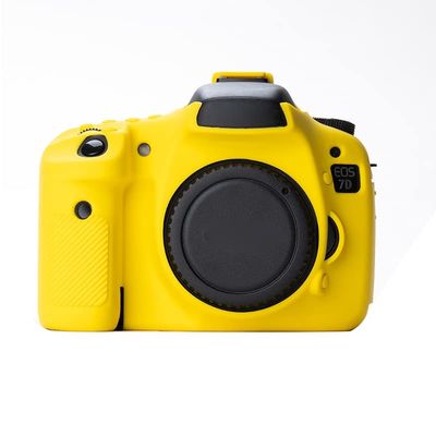 YUNCHAO Camera Accessories Soft Silicone Protective Case for Canon EOS 7D Camera Bags
