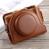 YUNCHAO Camera Accessories Full Body Camera PU Leather Case Bag with Strap for Sony DSC-HX90 Camera Bags view 2