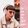 BERIBES Bluetooth Headphones Over Ear, 65H Playtime and 6 EQ Music Modes Wireless Headphones with Microphone, HiFi Stereo Foldable Lightweight Headsets, Deep Bass for Home Office Cellphone PC Ect. view 2