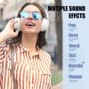 BERIBES Bluetooth Headphones Over Ear, 65H Playtime and 6 EQ Music Modes Wireless Headphones with Microphone, HiFi Stereo Foldable Lightweight Headsets, Deep Bass for Home Office Cellphone PC Ect. view 2