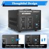 BJTDLLX DT-10000VA Voltage Transformer, 8000W Power Step Up/Down 110V to/from 220V, Heavy Duty Converter With USB Power and Circuit Breaker view 4