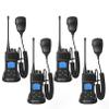 SAMCOM Two Way Radio with Shoulder Speaker Mic,5W High Power 2 Way Radios Long Range Walkie Talkie earpiece with mic for Adults Construction Site School Security(4 Pack) view 1