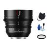 7artisans 35mm T2.0 Full Frame Large Aperture Cine Cinematic Professional Film Lens for Sony E Mount Mirrorless Camera A6000 A6300 A6400 A7C A7SII A7MII A7MIII A7MIV A9 A7RII A7RIII view 1