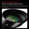 7artisans 50mm T2.0 Full Frame Large Aperture Cine Cinematic Professional Film Lens for Sony E Mount Mirrorless Camera A6000 A6300 A6400 A7C A7SII A7MII A7MIII A7MIV A9 A7RII A7RIII view 4